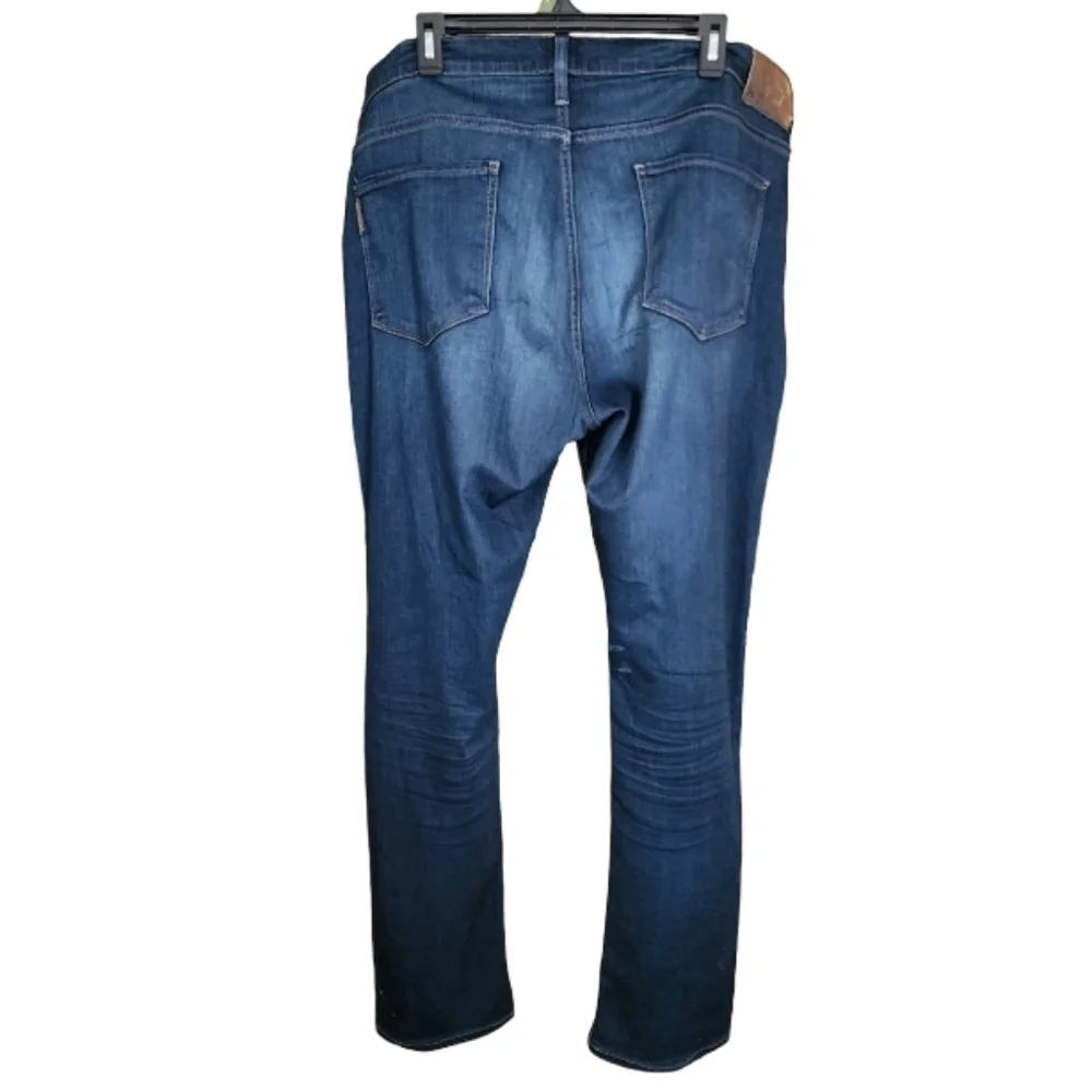 Paige Federal Jeans Men's 40x34 Cellar DNM521‎ Dark Wash Straight Stretch Denim